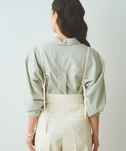 COOR OMBRE CHECK SHIRTS 漸變格紋襯衫