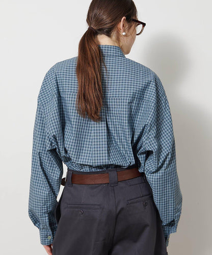 COOR OMBRE CHECK SHIRTS 漸變格紋襯衫
