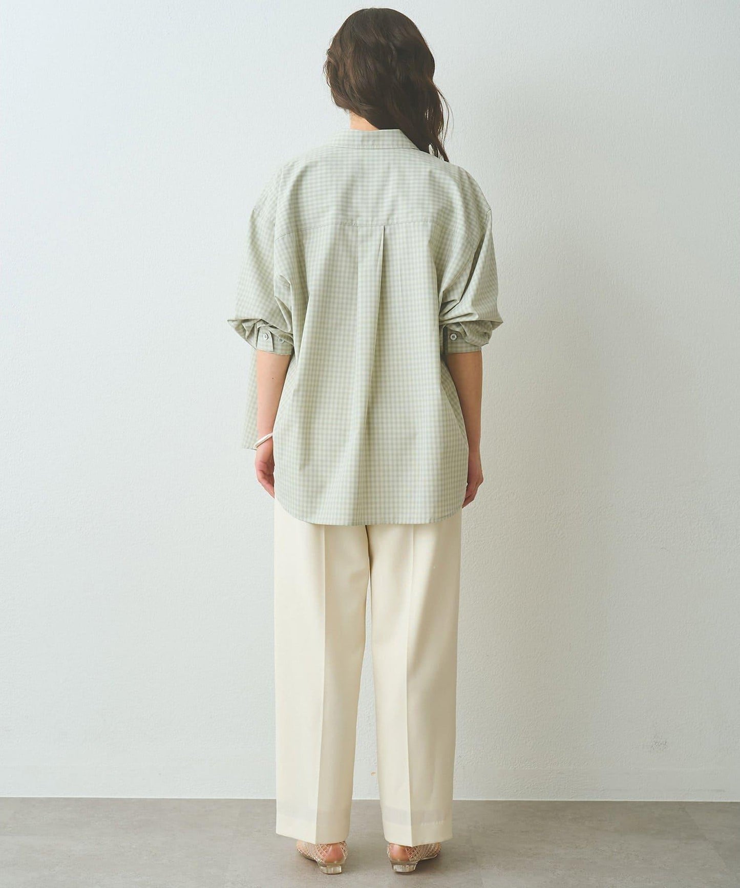 COOR OMBRE CHECK SHIRTS 漸變格紋襯衫