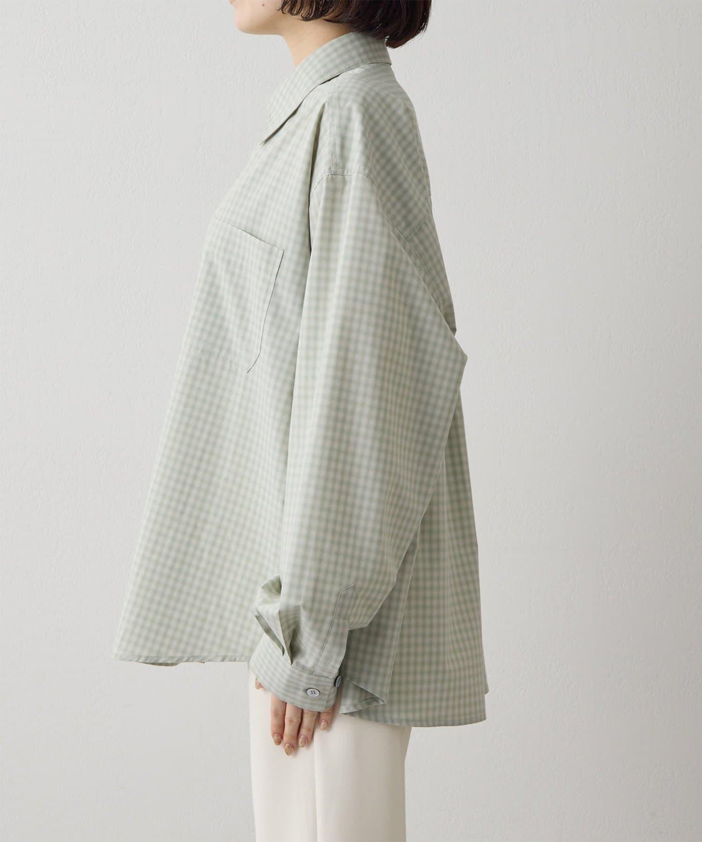 COOR OMBRE CHECK SHIRTS 漸變格紋襯衫