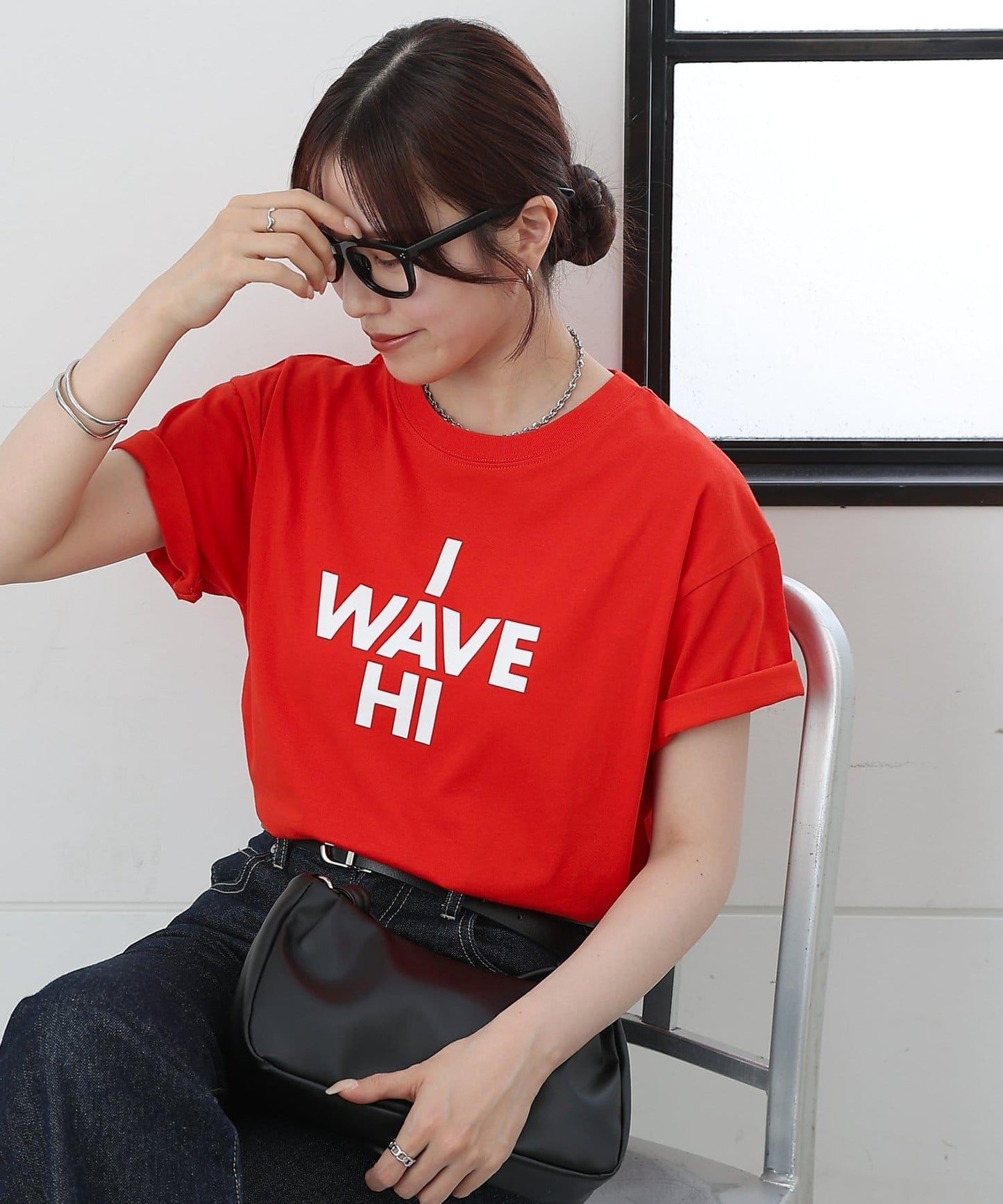 I WAVE HI T恤