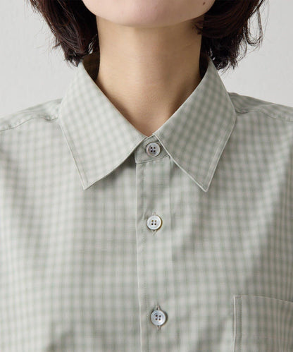 COOR OMBRE CHECK SHIRTS 漸變格紋襯衫