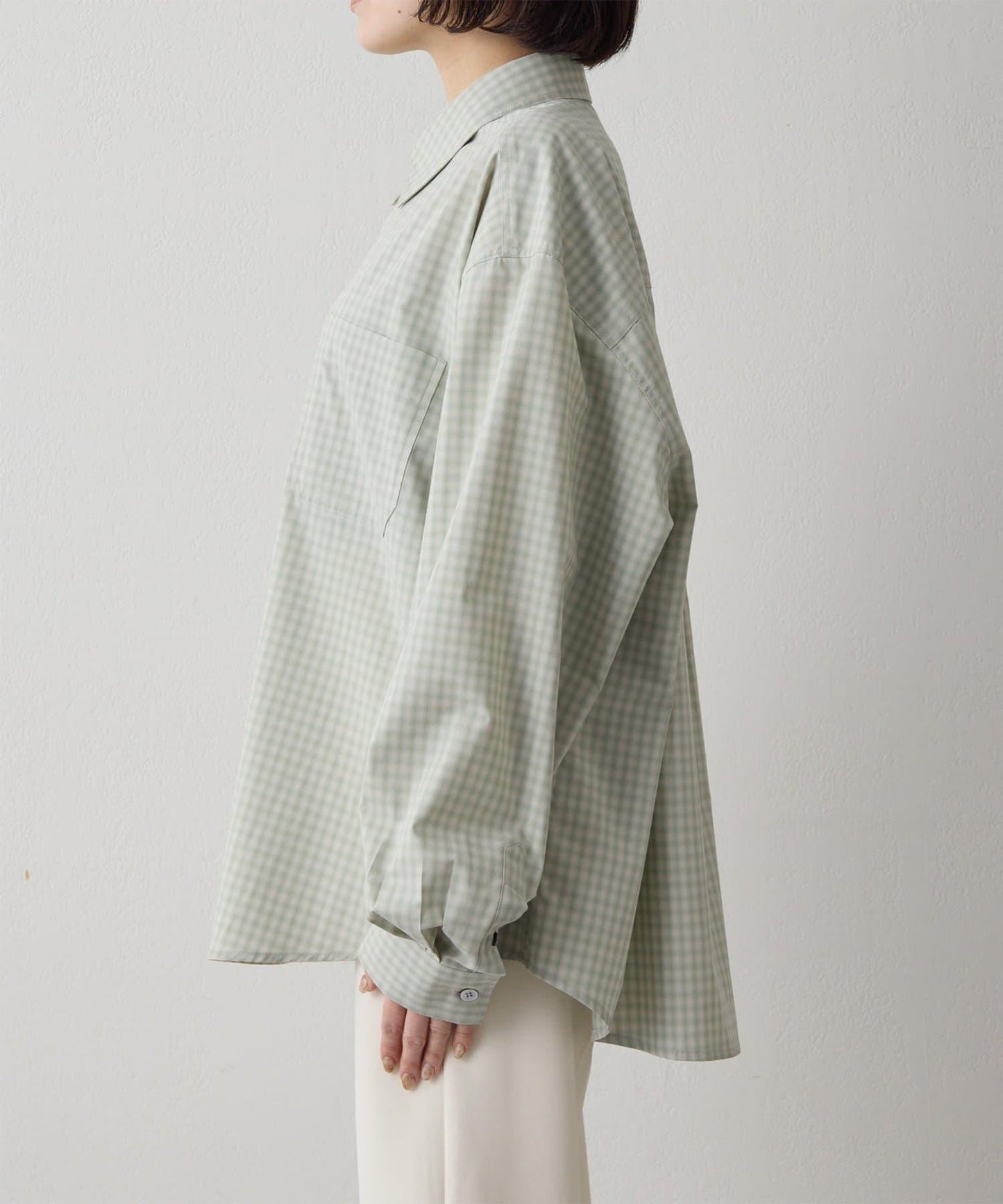 COOR OMBRE CHECK SHIRTS 漸變格紋襯衫