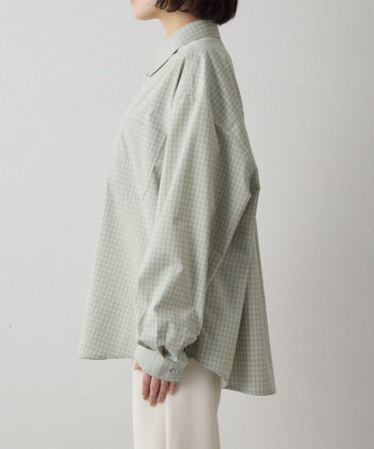 COOR OMBRE CHECK SHIRTS 漸變格紋襯衫