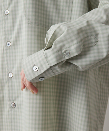 COOR OMBRE CHECK SHIRTS 漸變格紋襯衫