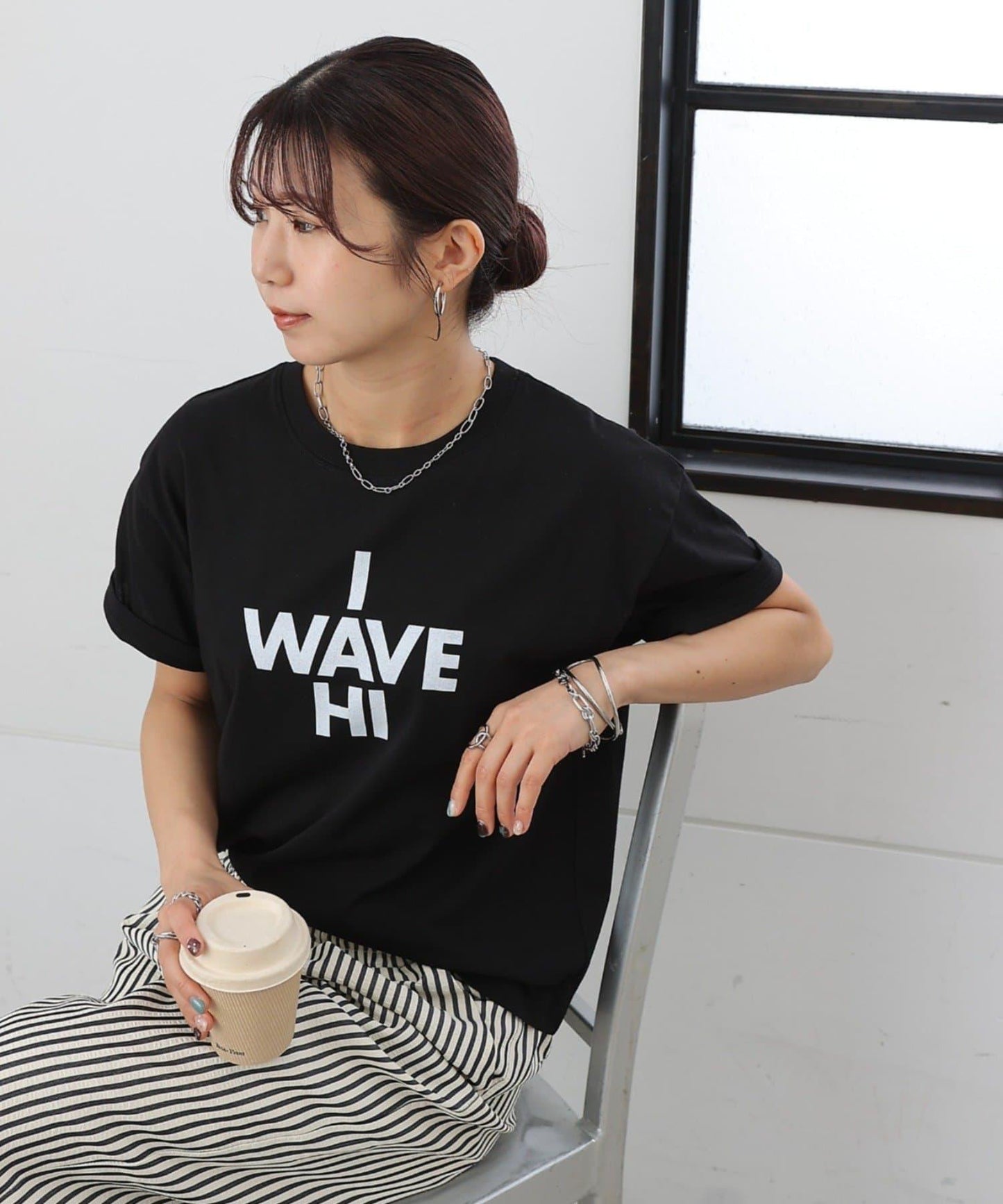 I WAVE HI T恤