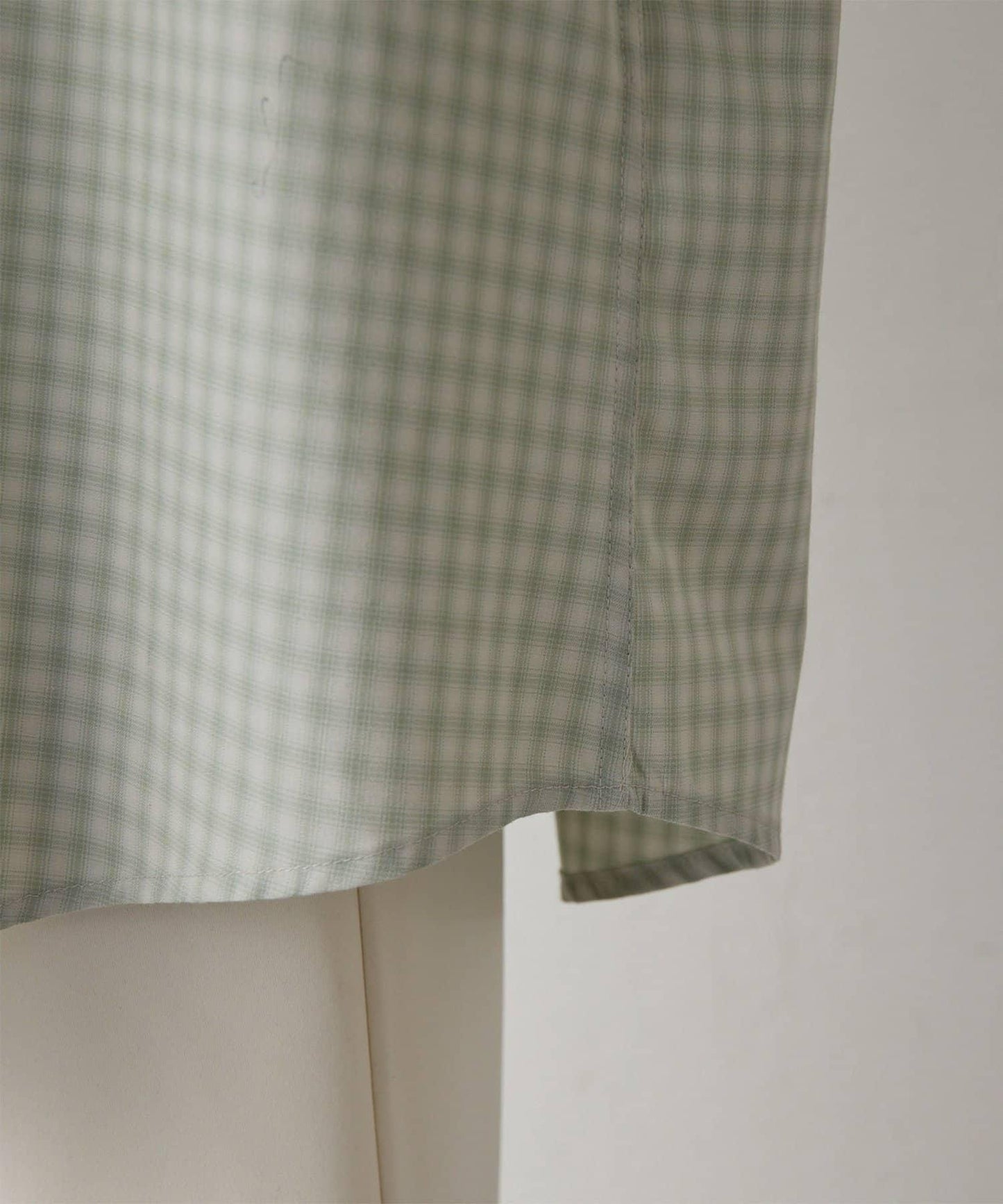 COOR OMBRE CHECK SHIRTS 漸變格紋襯衫