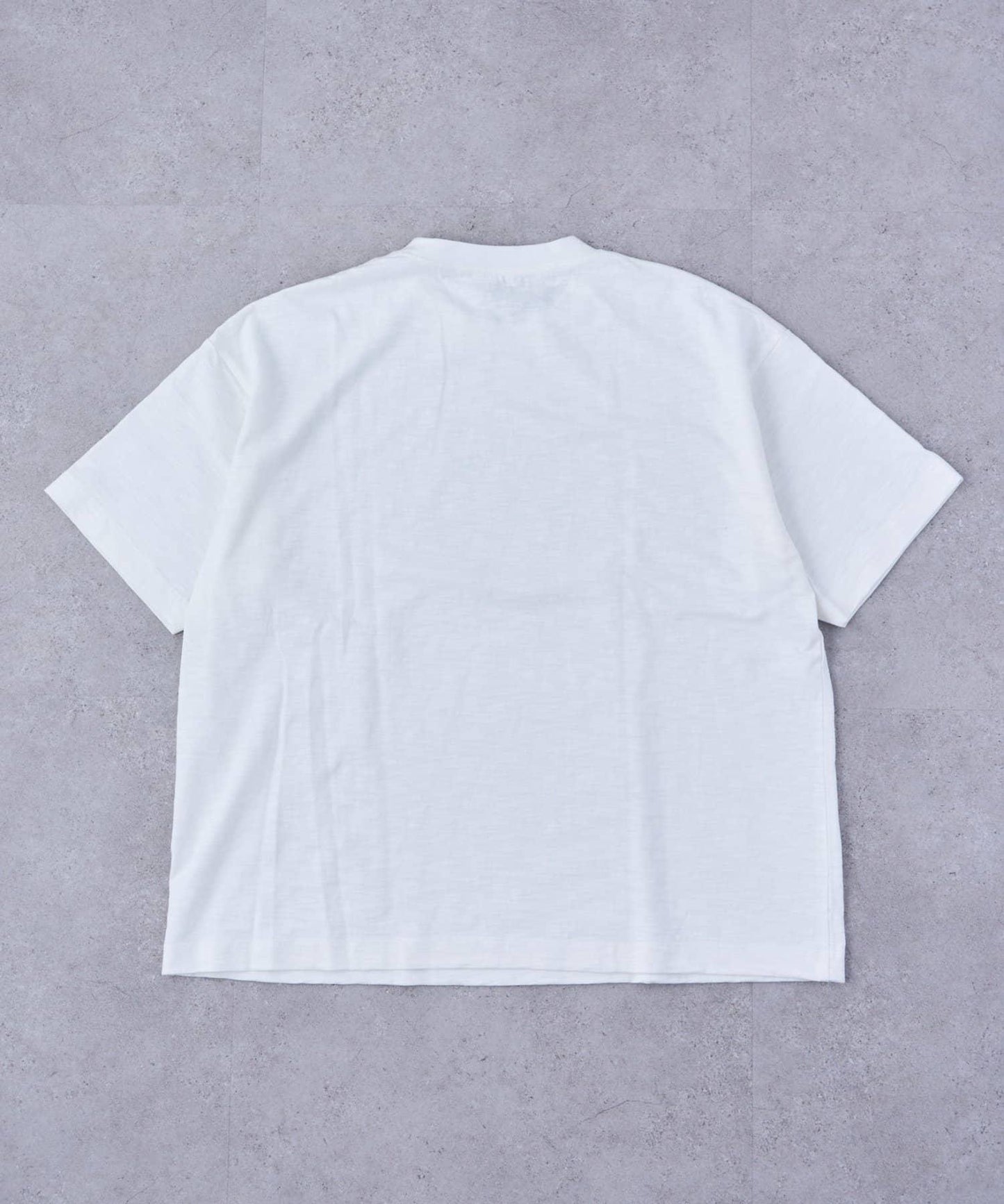 中性 slub質感 攝影印花 Tee