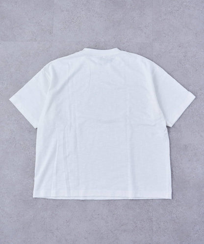 中性 slub質感 攝影印花 Tee