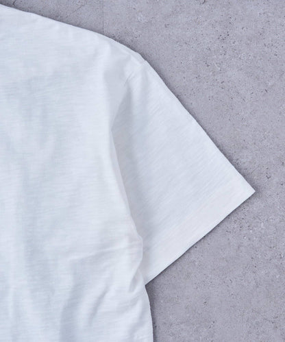 中性 slub質感 攝影印花 Tee