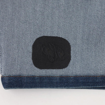 蝴蝶結刺繡 裹褶百褶設計 休閒短褲