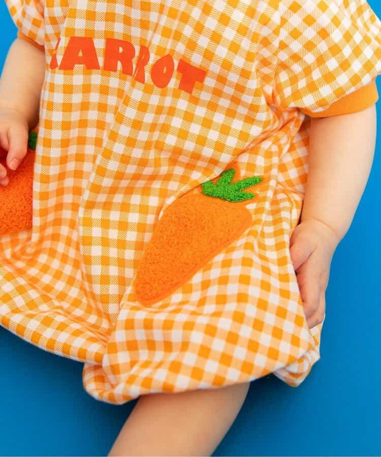 WAKUWAKU FARM 蔬菜圖案 連體哈衣