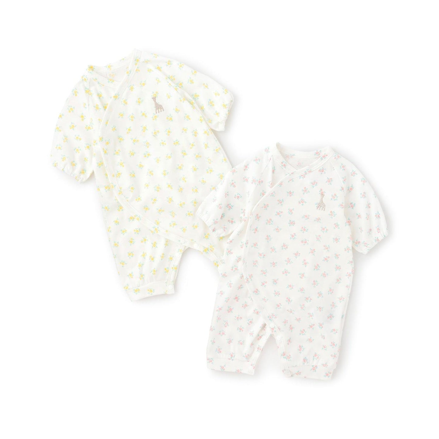 花卉印花 日本製造 NEWBORN 新生兒服