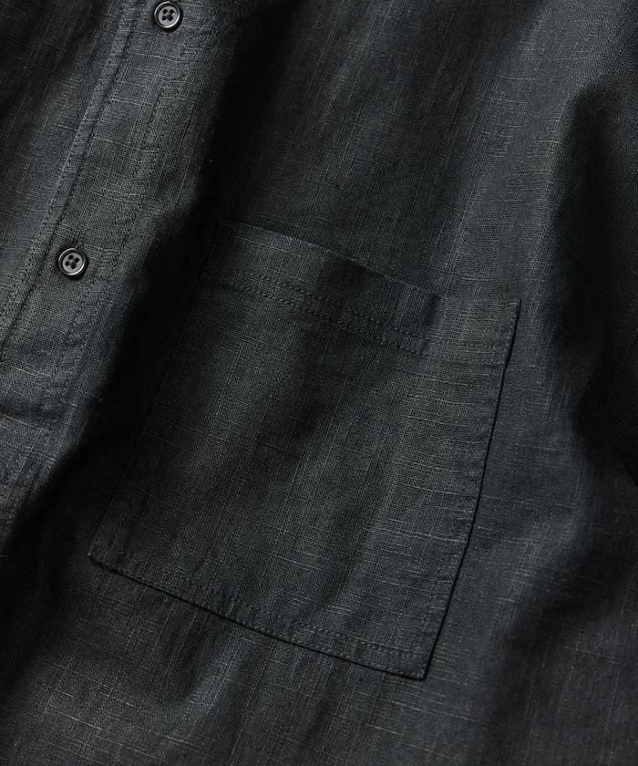 LINEN COTTON V NECK SHIRT 襯衫