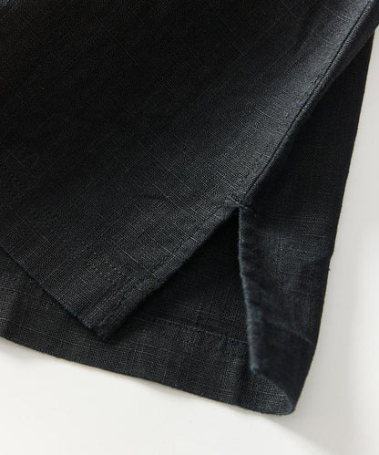 LINEN COTTON V NECK SHIRT 襯衫