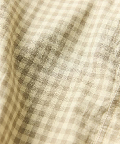 LINEN COTTON V NECK SHIRT 襯衫