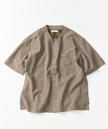 LINEN COTTON V NECK SHIRT 襯衫