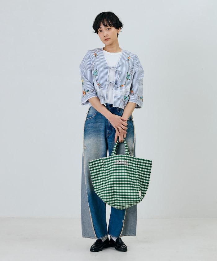 格紋設計 2WAY托特包