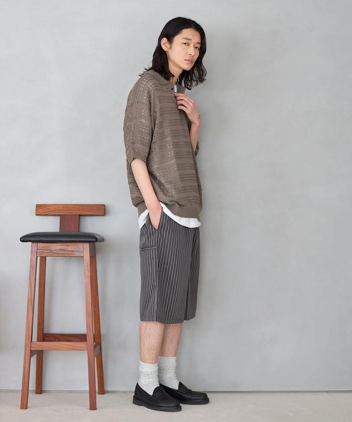 寬鬆版型 短袖 針織 POLO衫
