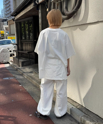 SOUNDS GOOOOD 英文照片文字印花短袖T恤