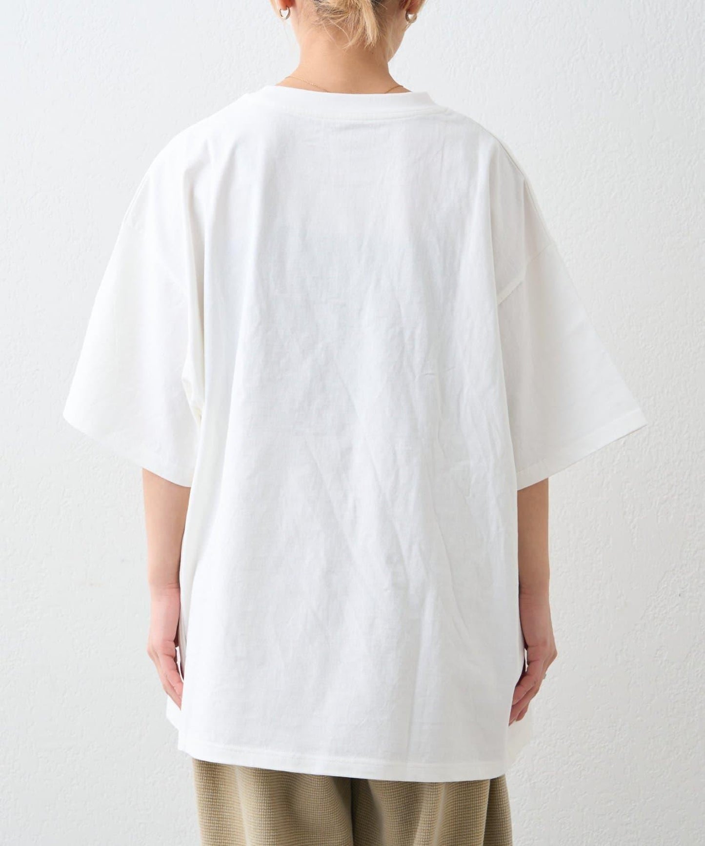 SOUNDS GOOOOD 英文照片文字印花短袖T恤