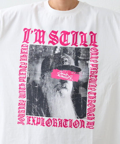 SOUNDS GOOOOD 英文照片文字印花短袖T恤