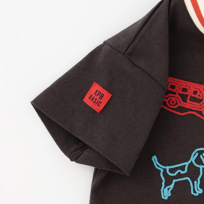 手工刺繡風 短袖T恤
