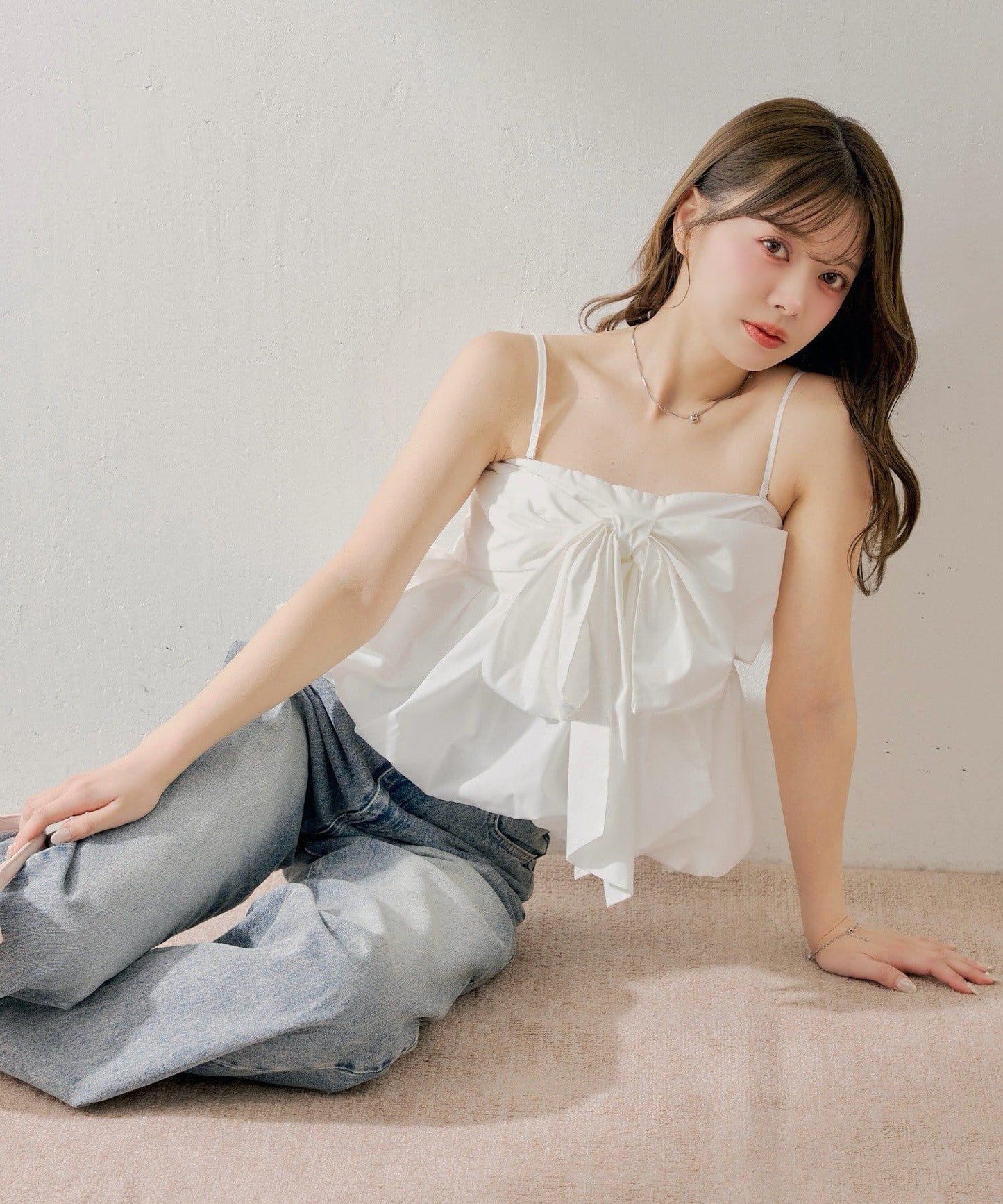 荷葉邊 蝴蝶結 女襯衫