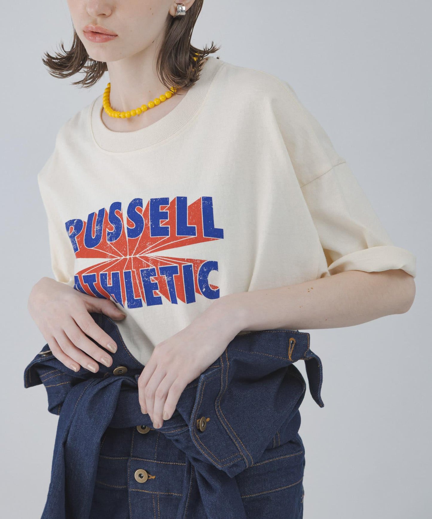 RUSSELL ATHLETIC×Sonny Label 聯名款 Logo印花T恤