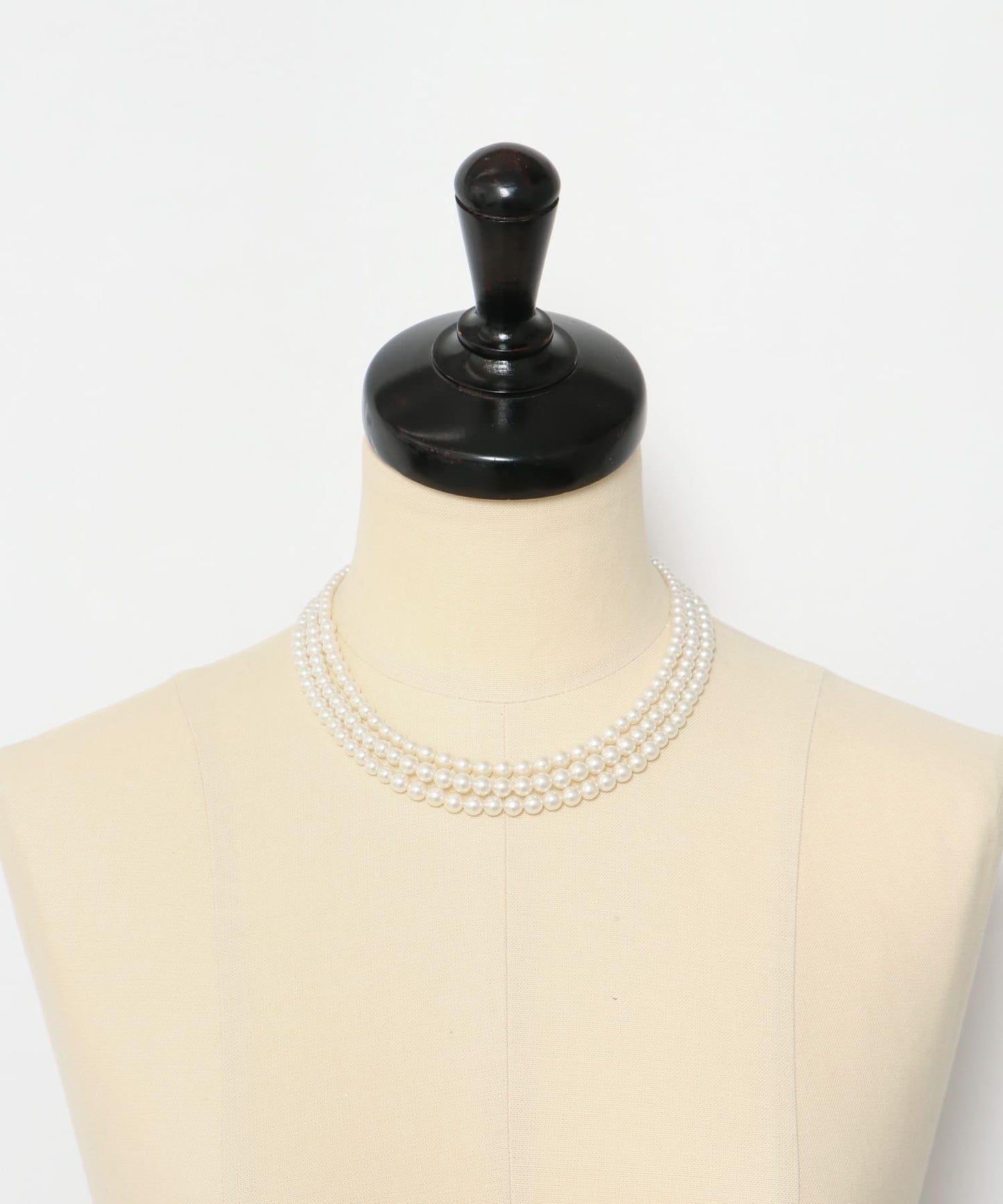 decor『デコール』 3STANDPEARLNECKLACE 項鍊