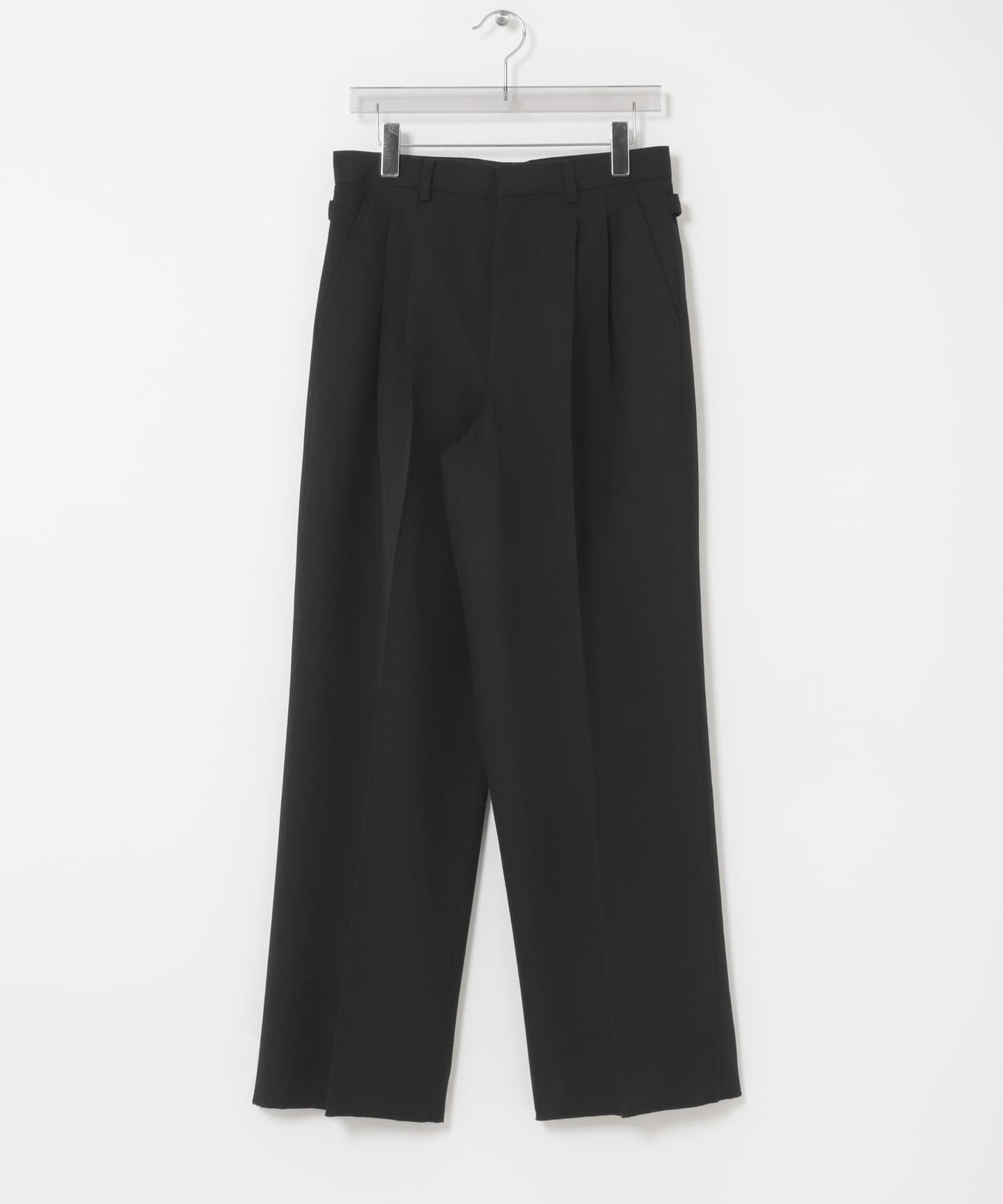 new basic HIGH TWIST WOOL 褲子