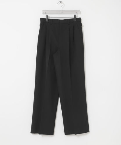 new basic HIGH TWIST WOOL 褲子