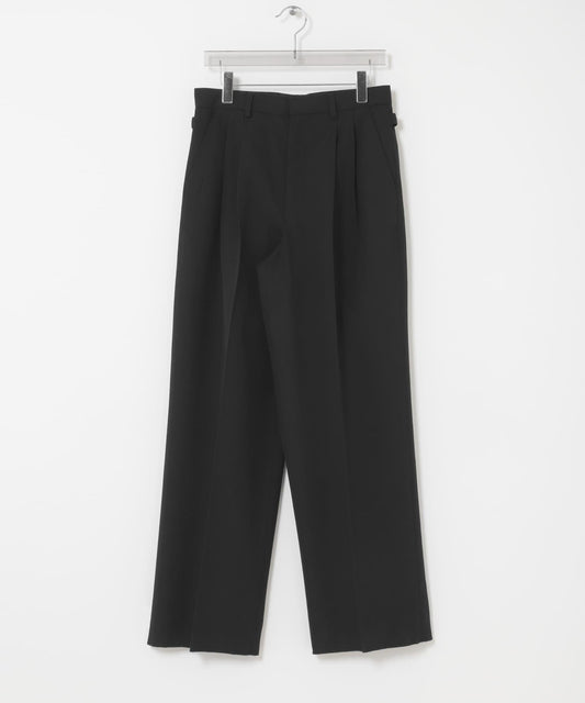 new basic HIGH TWIST WOOL 褲子