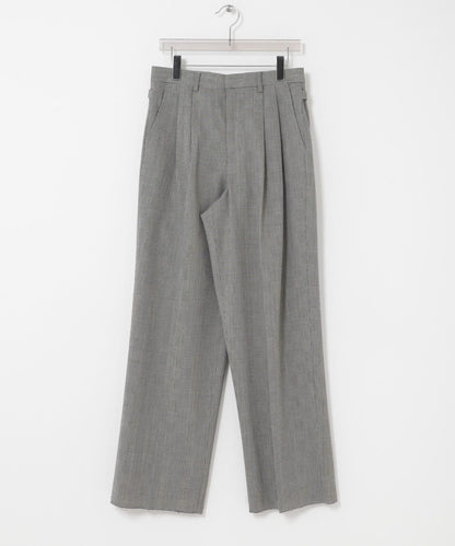 new basic HIGH TWIST WOOL 褲子