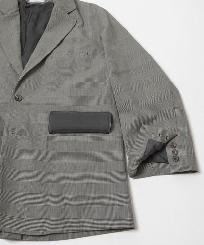 new basic HIGH TWIST WOOL SINGLE JACKET 西裝外套