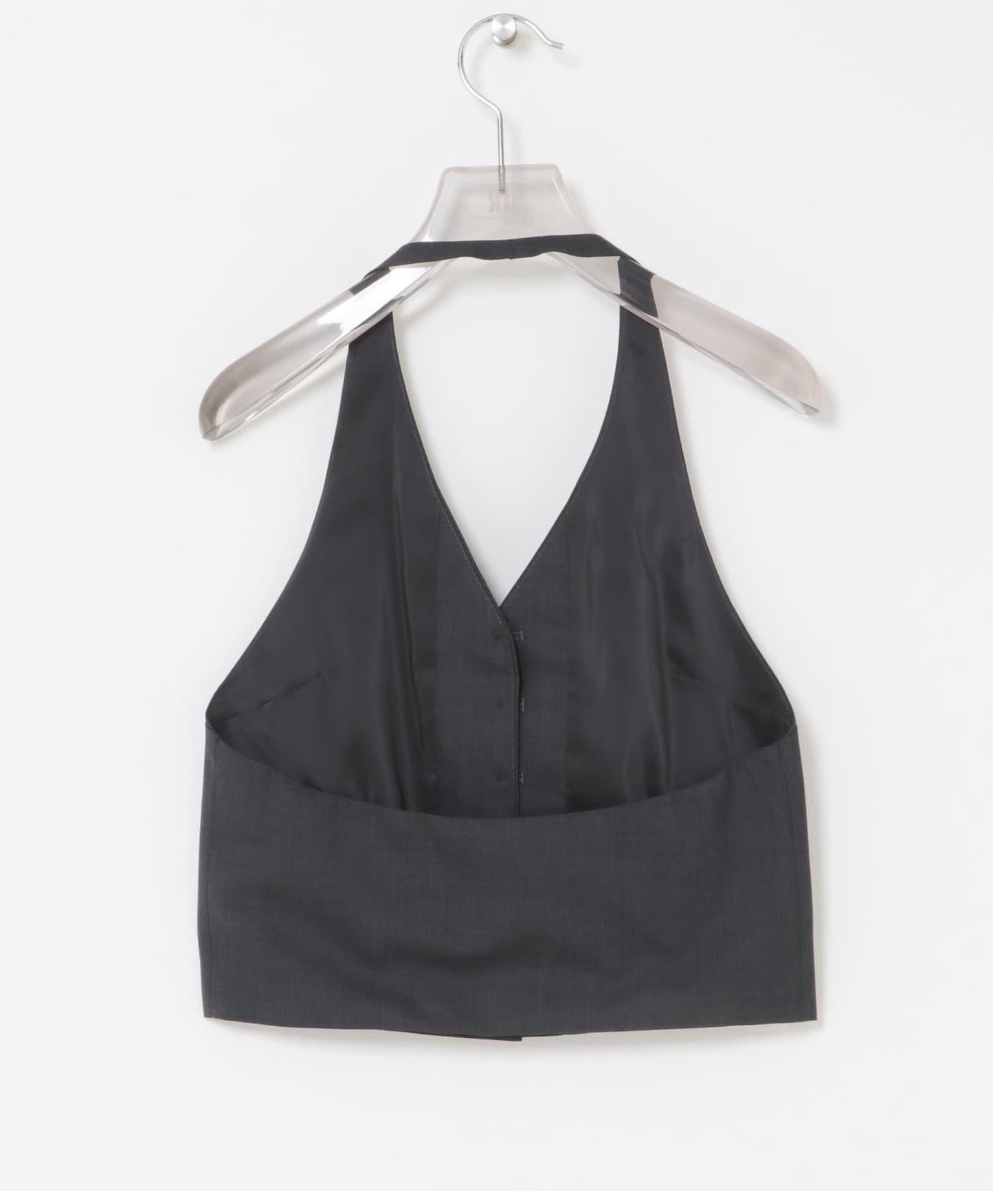 羊毛掛脖上衣 AMOMENTO WOOL HALTERNECK TOP
