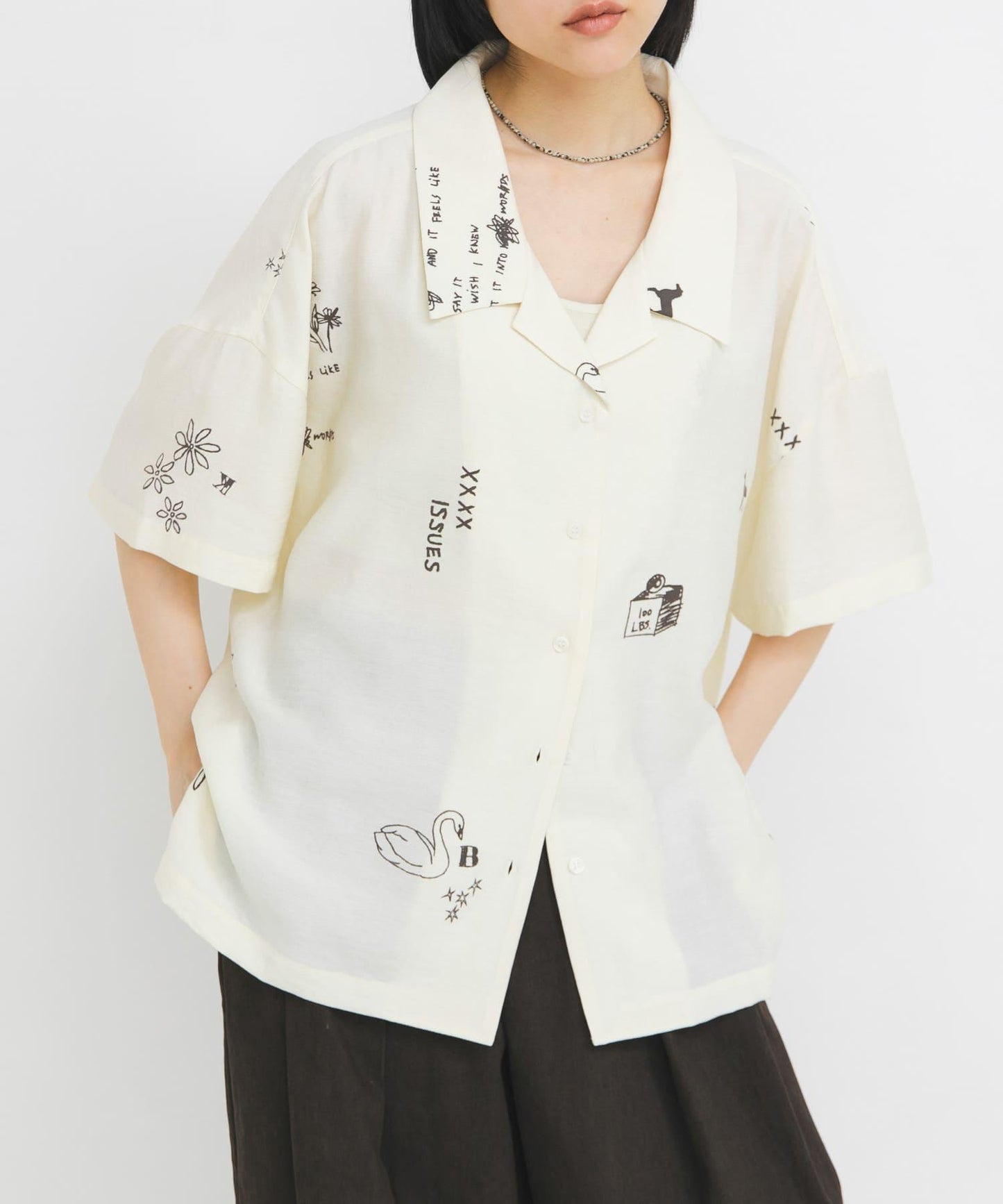 TATTOO 寬鬆襯衫