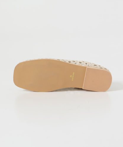 方頭網眼休閒鞋