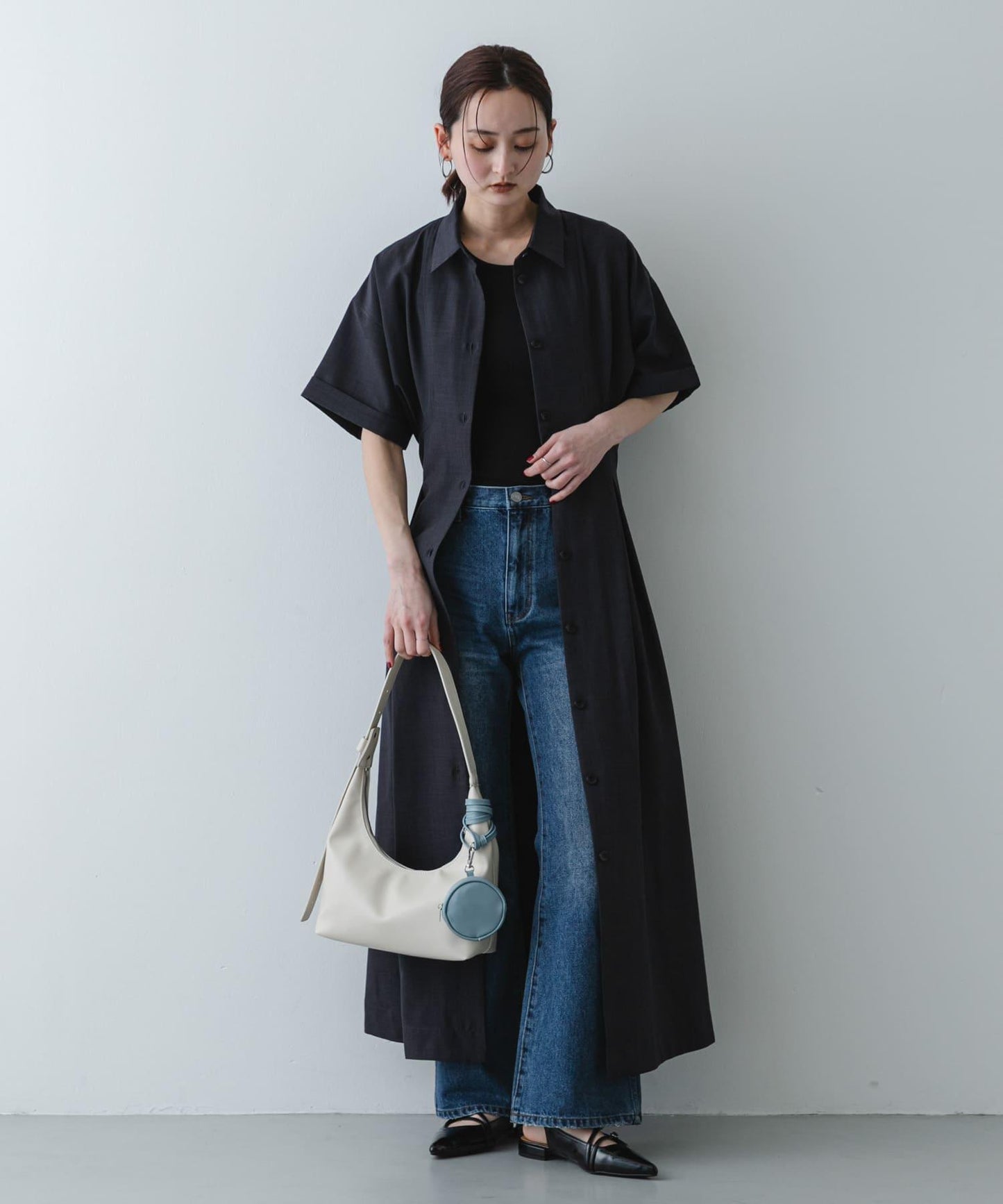 圓形收納小袋附帶 包袋