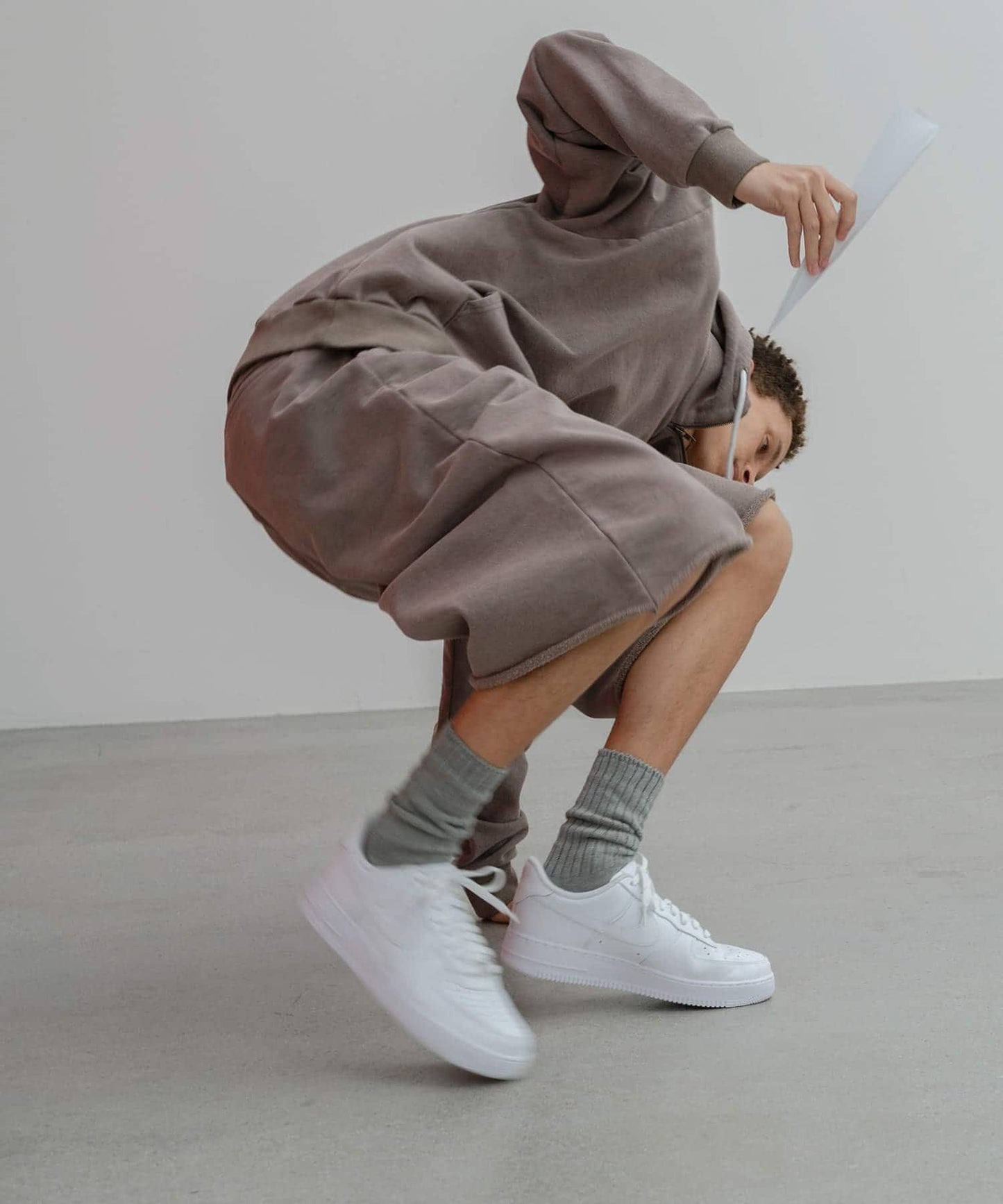 漸變寬鬆衛褲短褲 dDdDdDd FADE BUGGY SWEAT SHORTS
