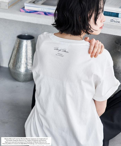 瑪麗蓮·夢露 CLOSE SHOT 印花T恤