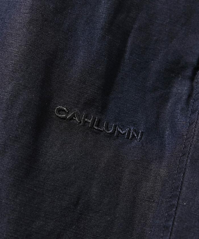 Cotton Linen 2 Tuck 斜紋褲
