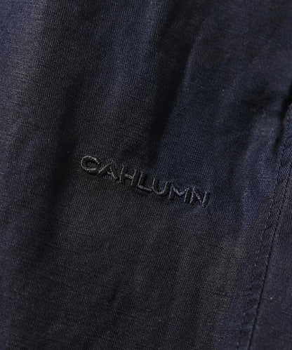 Cotton Linen 2 Tuck 斜紋褲
