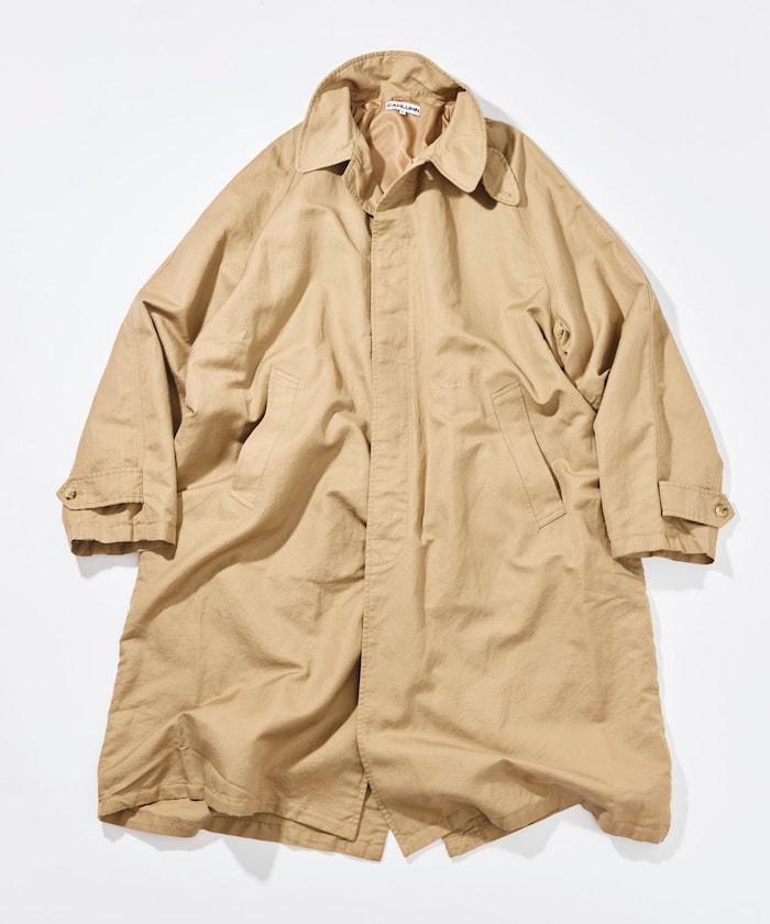 Cotton Linen Balmacaan 大衣
