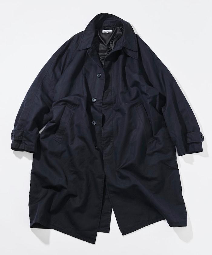 Cotton Linen Balmacaan 大衣