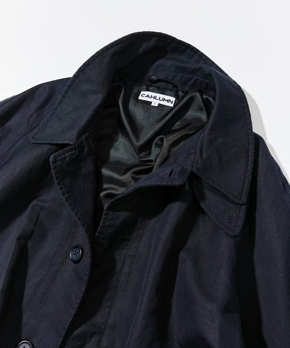 Cotton Linen Balmacaan 大衣