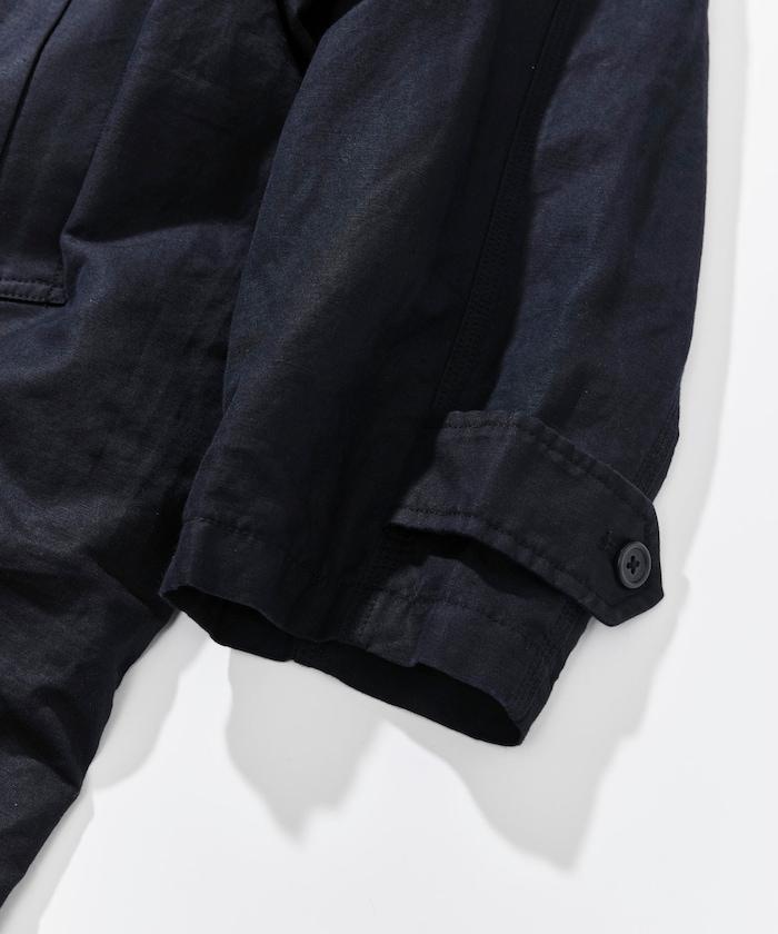 Cotton Linen Balmacaan 大衣