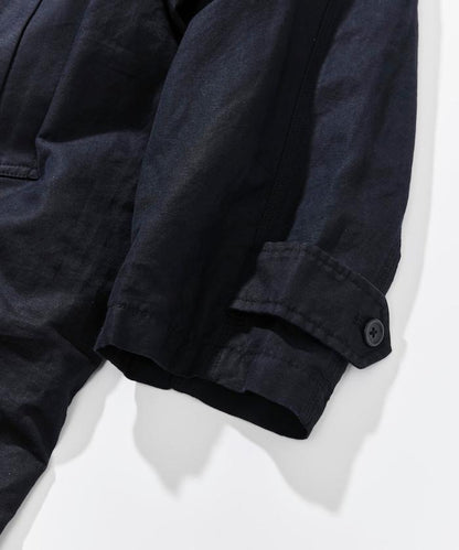 Cotton Linen Balmacaan 大衣