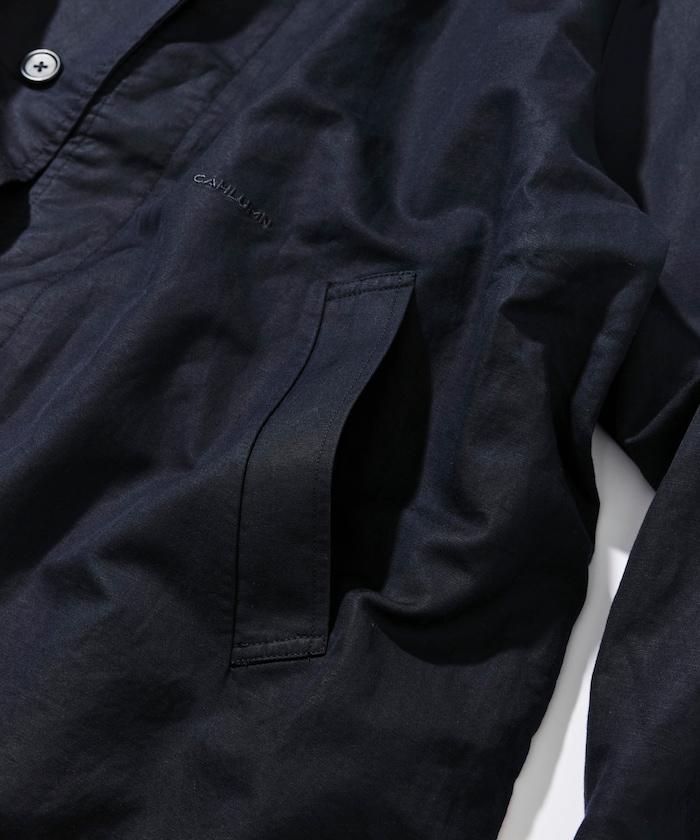 Cotton Linen Balmacaan 大衣