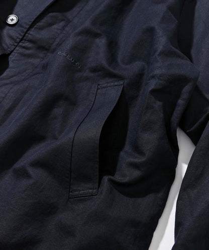 Cotton Linen Balmacaan 大衣